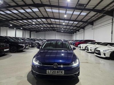 Used VW Golf VII Edition 150 HP (110 kW) 2020 Blue Hatchback