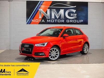 Used Audi A1 S-Line 116 HP (85 kW) 2017 Red Hatchback