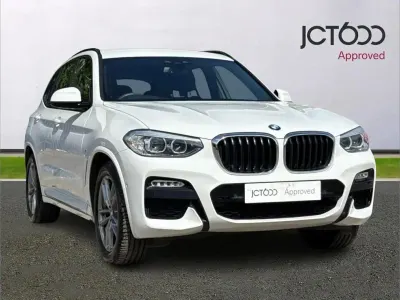 Used BMW X3 M Sport 180 HP (132 kW) 2019 White SUV