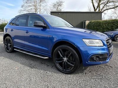 Used Audi Q5 S-line plus 190 HP (139 kW) 2016 Blue SUV