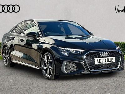 Used Audi A3 S-Line 147 HP (108 kW) 2023 Black Sedan
