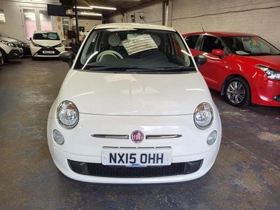 Used Fiat 500 Pop 69 HP (50 kW) 2015 White Hatchback