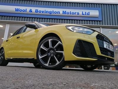 Used Audi A1 Sportback S-Line 150 HP (110 kW) 2020 Yellow Hatchback