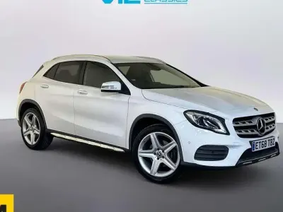 Used Mercedes GLA250 AMG Line Premium 211 HP (155 kW) 2018 White SUV