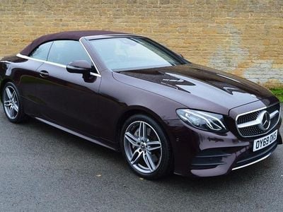 Red Used 2019 Mercedes E350 AMG line Cabriolet | £20,495 (Super price)