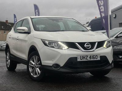 White Used 2016 Nissan Qashqai Acenta SUV | £9,495 (Fair price)