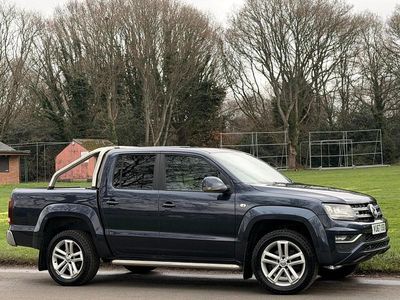 Blue Used 2017 VW Amarok Highline Pickup | £14,995 (Expensive)