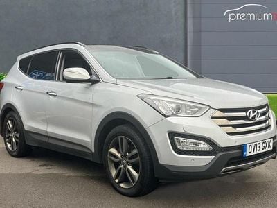 Used Hyundai Santa Fe Premium SE 194 HP (142 kW) 2013 Silver SUV