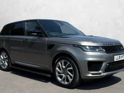 Used Land Rover Range Rover Sport Autobiography Dynamic 404 HP (297 kW) 2019 Silver SUV