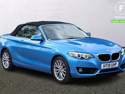 used BMW 218 2 SERIES CONVERTIBLE i SE 2dr [Nav] Step Auto [Automatically dimming rear view mirror,Electric front and rear windows with fingertip open/close,Electric adjustable heated door mirrors,Follow me home headlights,Multi-function controls for steering w