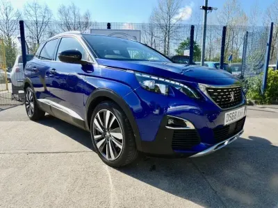 Used Peugeot 3008 Premium 130 HP (95 kW) 2018 Blue SUV