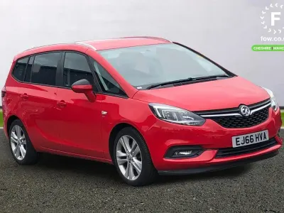 Used Vauxhall Zafira Tourer SRi 2016 Red MPV