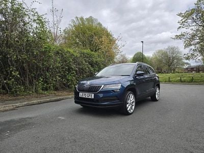 Used Skoda Karoq SE L 2020 Blue SUV