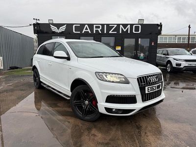 White Used 2013 Audi Q7 S-line plus SUV | £8,995 (Good price)