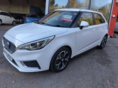 Used MG MG3 Exclusive 106 HP (77 kW) 2022 White Hatchback