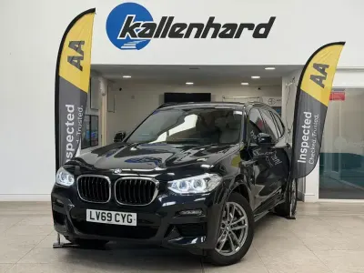 Used BMW X3 M Sport 190 HP (139 kW) 2020 Black SUV