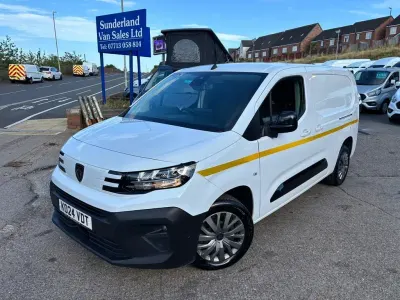 Used Peugeot Partner S 131 HP (96 kW) 2024 White MPV