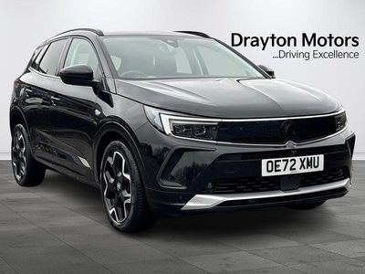 Used Vauxhall Grandland X Ultimate 130 HP (95 kW) 2022 Black SUV