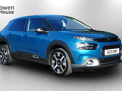 Used Citroën C4 Cactus Flair 110 HP (80 kW) 2019 Blue Hatchback