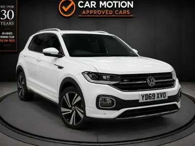 Used VW T-Cross R-line 115 HP (84 kW) 2019 White SUV