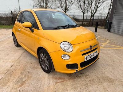 Used Fiat 500 S 69 HP (50 kW) 2014 Yellow Hatchback