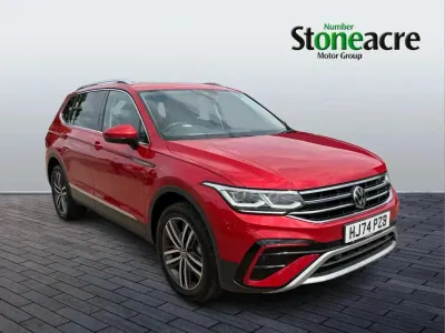 Used VW Tiguan Allspace Elegance 150 HP (110 kW) 2024 Red SUV