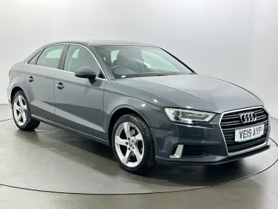 Used Audi A3 Sport 150 HP (110 kW) 2019 Grey Sedan