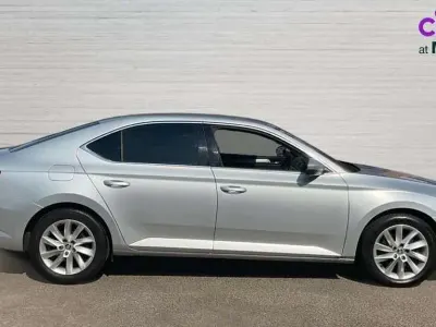Used Skoda Superb SE Technology 150 HP (110 kW) 2022 Silver Hatchback