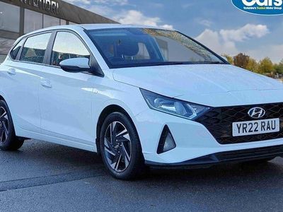White Used 2022 Hyundai i20 SE Hatchback | £11,750 (Fair price)