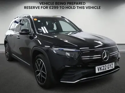 Used Mercedes EQB300 AMG line 167 kW (228 HP) 2022 Cosmos black SUV
