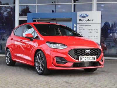 Red Used 2023 Ford Fiesta ST-Line Hatchback | £12,900 (Fair price)