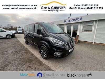 Black Used 2021 Ford Tourneo Custom Titanium X Van | £18,450 (Expensive)