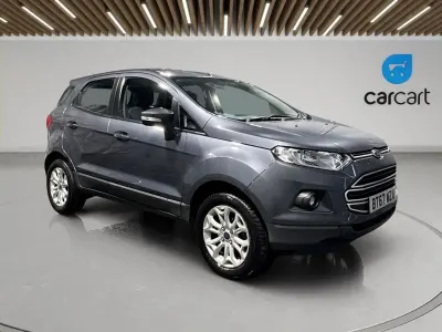 Used Ford Ecosport Zetec 125 HP (91 kW) 2017 Grey SUV
