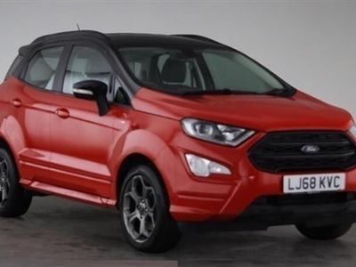 used Ford Ecosport (2018/68)ST-Line 1.0 EcoBoost 125PS (10/2017 on) auto 5d