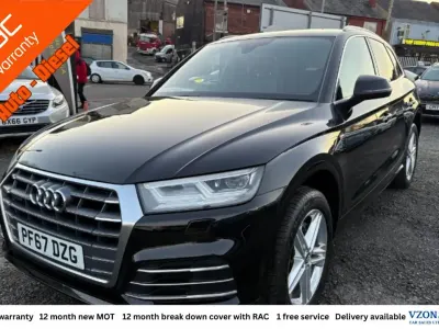 Used Audi Q5 S-Line 190 HP (139 kW) 2017 Black SUV