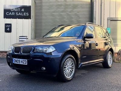 Blue Used 2009 BMW X3 M Sport SUV | £4,950 (A bit pricey)