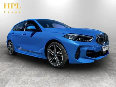 Used BMW 118 M Sport 136 HP (100 kW) 2023 Blue Hatchback
