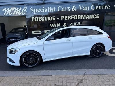 Used Mercedes CLA220 AMG line 2019 White Sedan