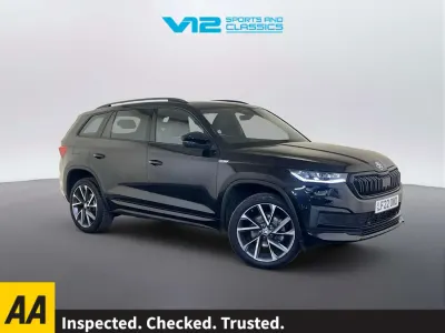 Usata Skoda Kodiaq SportLine 150 CV (110 kW) 2022 Nero SUV