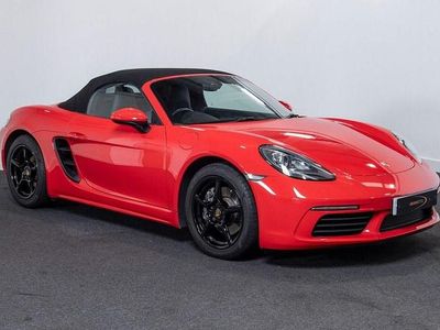 Used Porsche 718 Boxster 300 HP (220 kW) 2016 Red Cabriolet