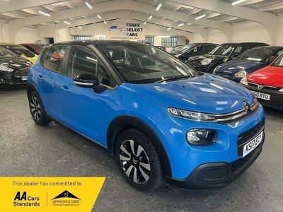 Blue Used 2017 Citroën C3 Feel Hatchback | £4,500 (Expensive)