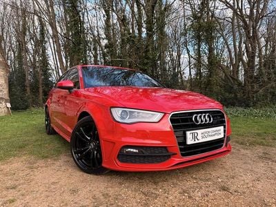 Used Audi A3 S-Line 125 HP (91 kW) 2015 Red Hatchback