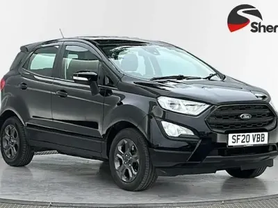Used Ford Ecosport Zetec 101 HP (74 kW) 2020 Black SUV