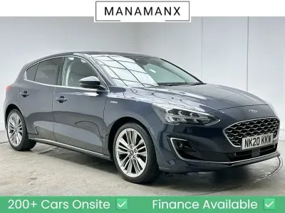 Used Ford Focus Vignale 125 HP (91 kW) 2020 Blue Hatchback