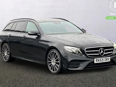 Used Mercedes E220 Active 194 HP (142 kW) 2019 Black Estate