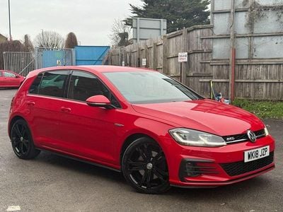 Red Used 2018 VW Golf VII GTD Hatchback | £11,495 (Fair price)