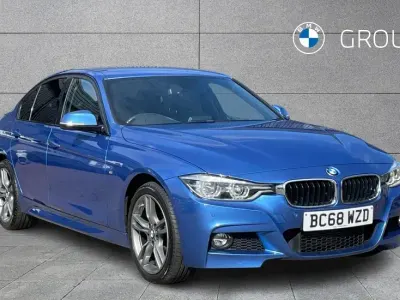 Used BMW 320 M Sport 190 HP (139 kW) 2019 Blue Sedan