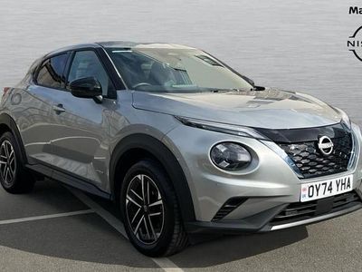 Silver Used 2024 Nissan Juke N-Connecta SUV | £18,641 (Fair price)