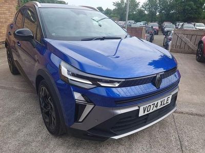 Blue/black Used 2024 Renault Captur Esprit Alpine SUV | £22,695 (Expensive)