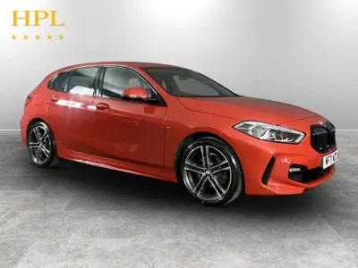 Used BMW 118 M Sport 136 HP (100 kW) 2021 Red Hatchback